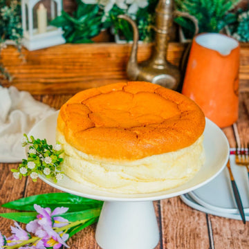 Japanese Jiggly Cheesecake (Full Size 8″)